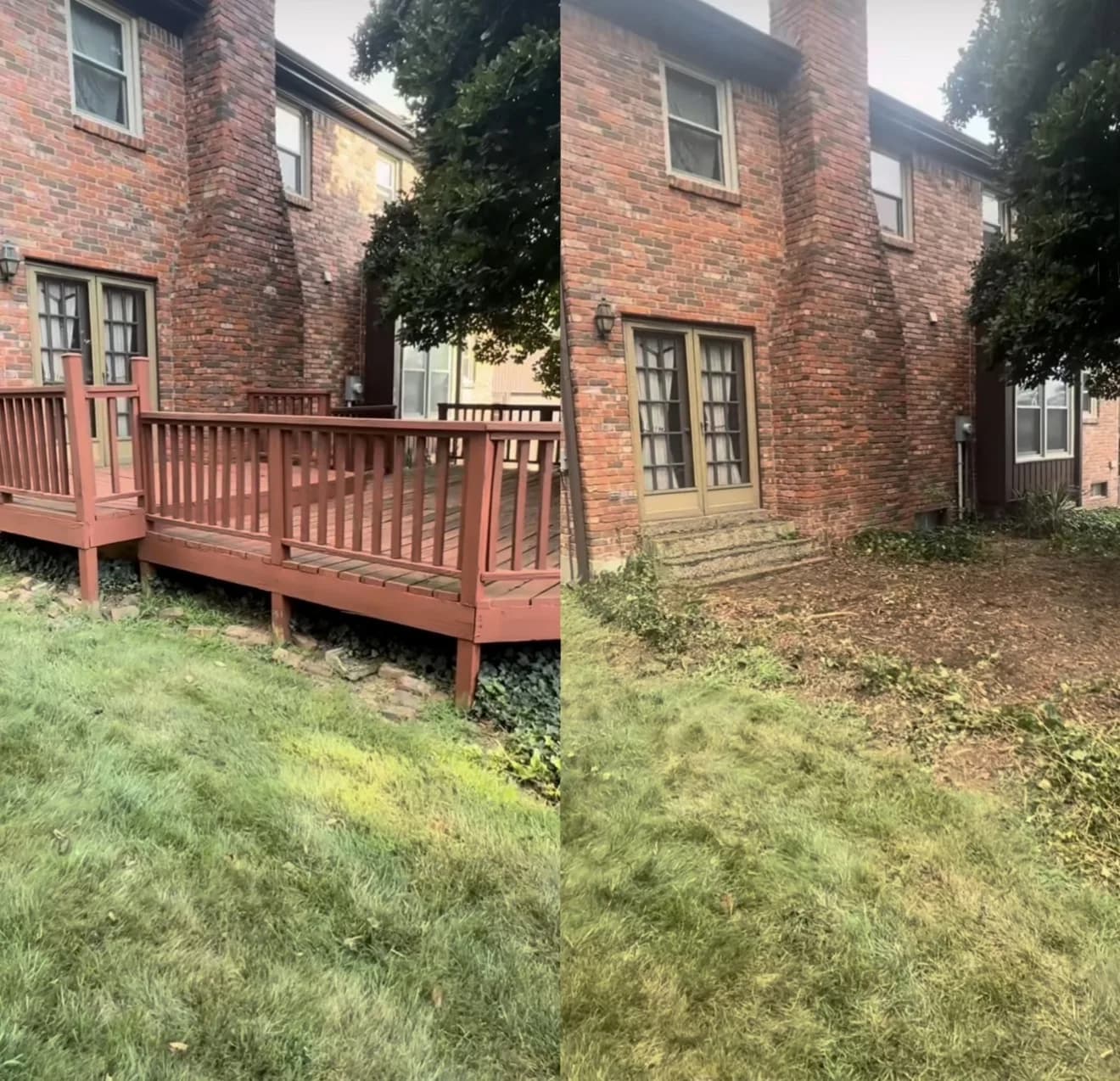 Deck Demolition job in Louisville — 502 Junk Dept.