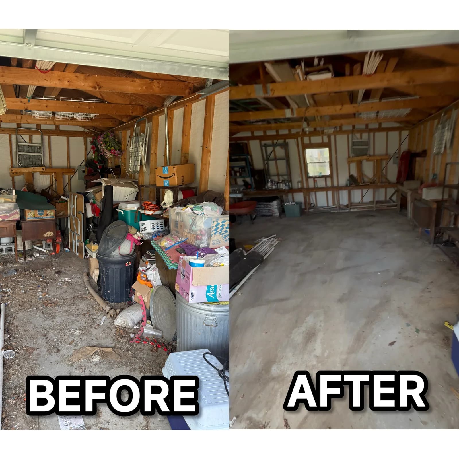 Garage Cleanouts job in Louisville — 502 Junk Dept.