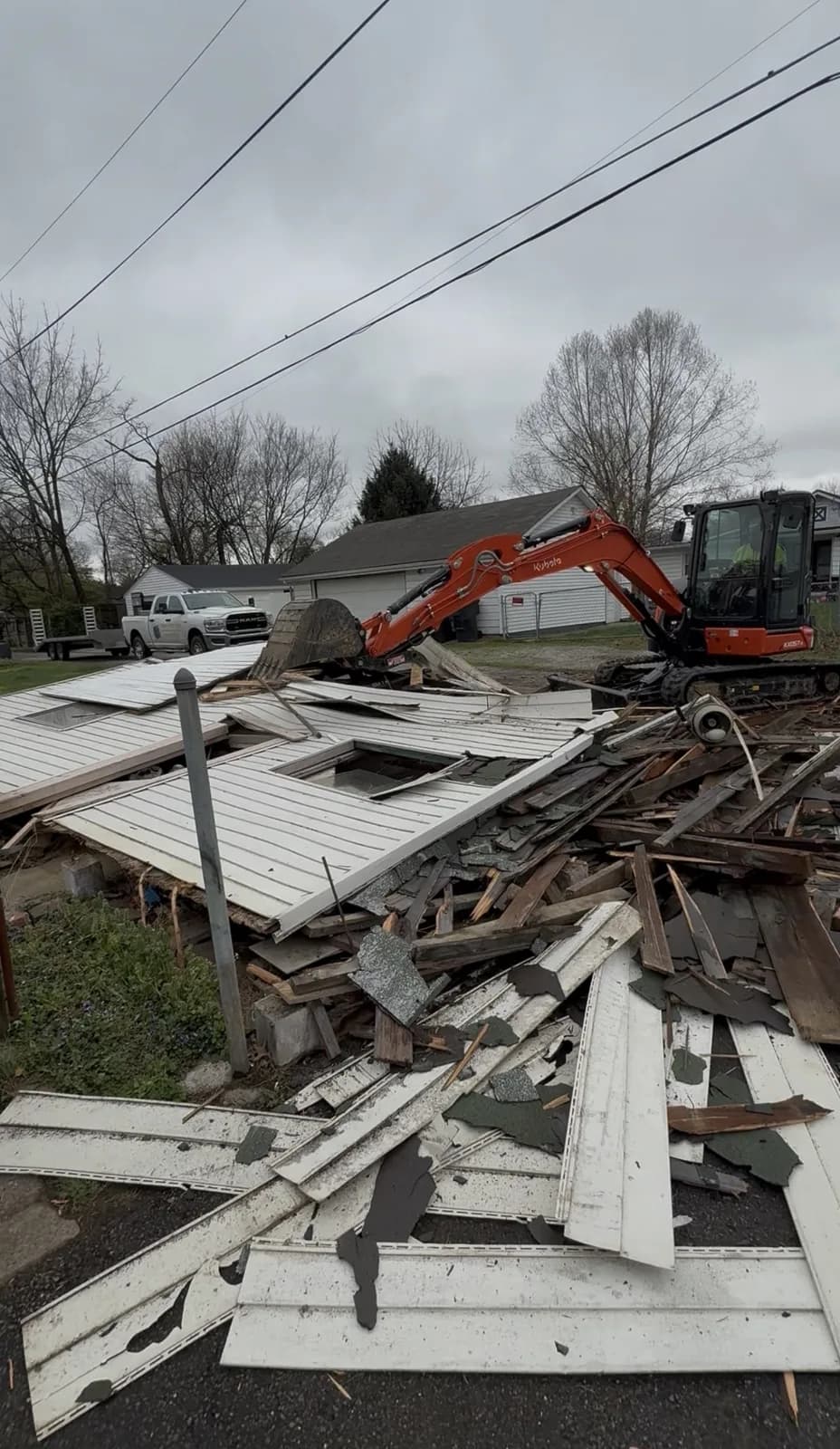 Shed Demolition job in Louisville — 502 Junk Dept.